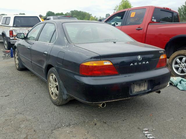 19UUA5675YA002155 - 2000 ACURA 3.2TL BLACK photo 3