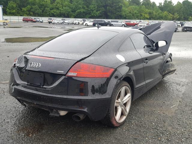 TRUKFAFKXC1004468 - 2012 AUDI TT PRESTIG BLACK photo 4