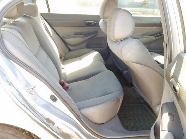 2HGFA16286H519986 - 2006 HONDA CIVIC DX SILVER photo 6