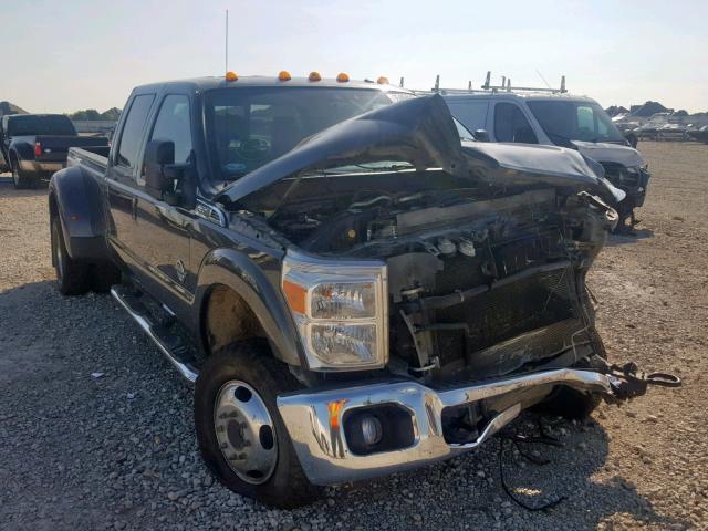 1FT8W3DT9GEB83998 - 2016 FORD F350 SUPER GRAY photo 1