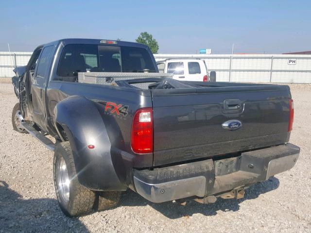 1FT8W3DT9GEB83998 - 2016 FORD F350 SUPER GRAY photo 3