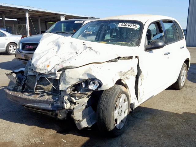 3A8FY48B68T137015 - 2008 CHRYSLER PT CRUISER WHITE photo 2