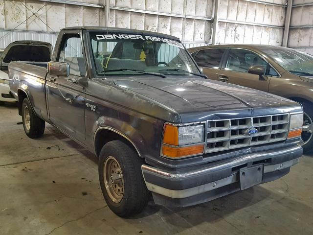 1FTCR10T5LUB63601 - 1990 FORD RANGER CHARCOAL photo 1