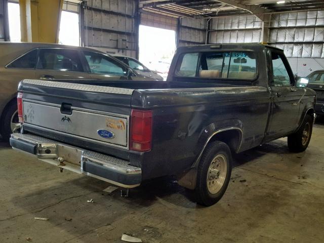 1FTCR10T5LUB63601 - 1990 FORD RANGER CHARCOAL photo 4