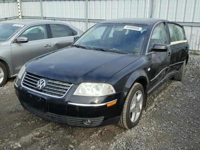 WVWTH63B63P339346 - 2003 VOLKSWAGEN PASSAT GLX 黑色 照片 2