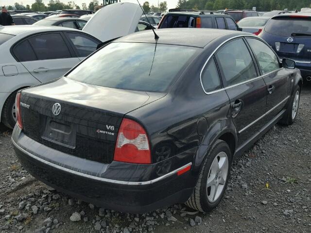 WVWTH63B63P339346 - 2003 VOLKSWAGEN PASSAT GLX 黑色 照片 4