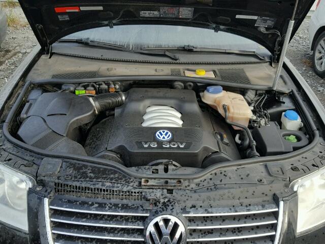 WVWTH63B63P339346 - 2003 VOLKSWAGEN PASSAT GLX 黑色 照片 7