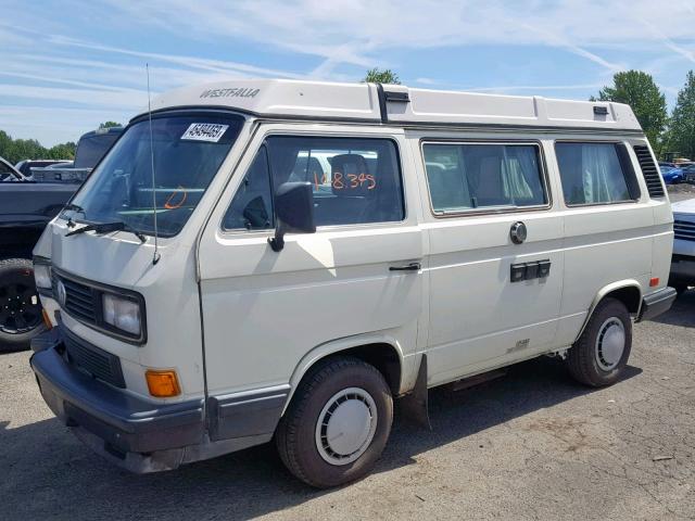 WV2ZB0252JH051711 - 1988 VOLKSWAGEN VANAGON CA WHITE photo 2