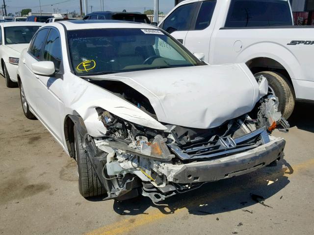 1HGCP268X9A008309 - 2009 HONDA ACCORD EXL WHITE photo 1