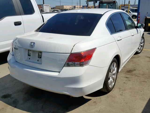 1HGCP268X9A008309 - 2009 HONDA ACCORD EXL WHITE photo 4