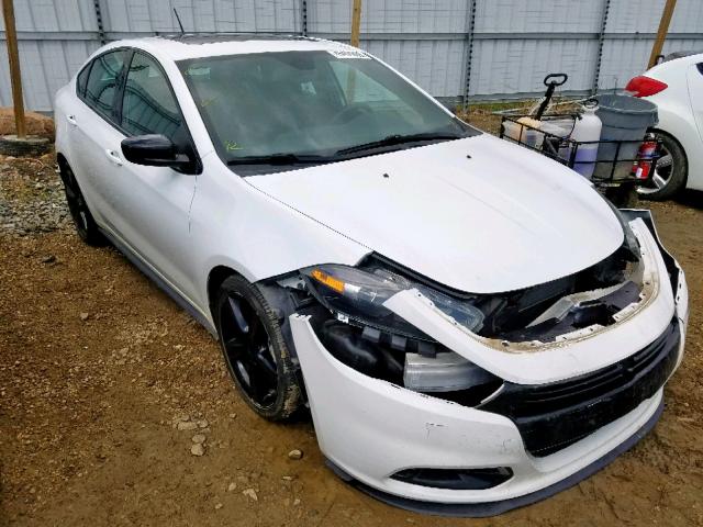 1C3CDFBB7FD247525 - 2015 DODGE DART SXT WHITE photo 1