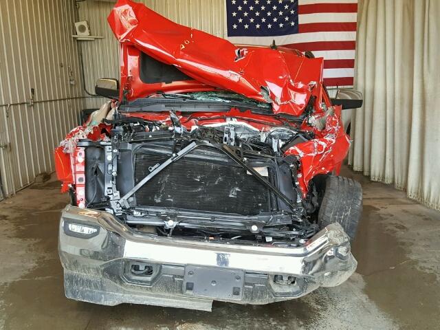 3GTU2NEC5JG229332 - 2018 GMC SIERRA K15 RED photo 9