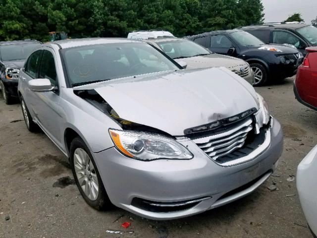 1C3BC4FB6BN522528 - 2011 CHRYSLER 200 LX SILVER photo 1