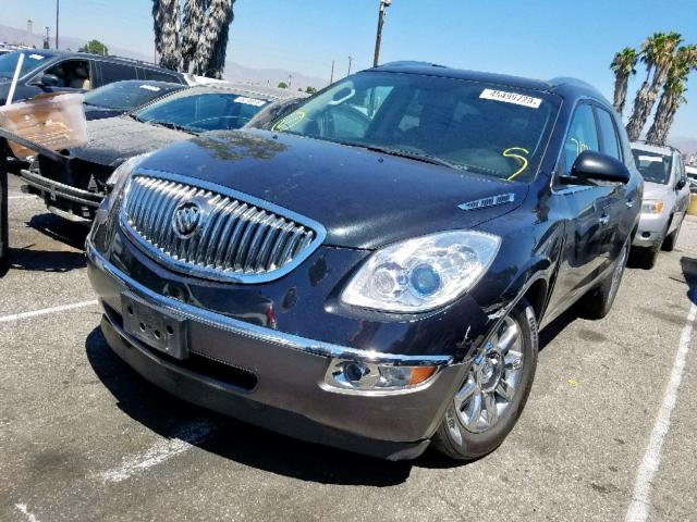 5GAKRCED7BJ128066 - 2011 BUICK ENCLAVE CX BLACK photo 2