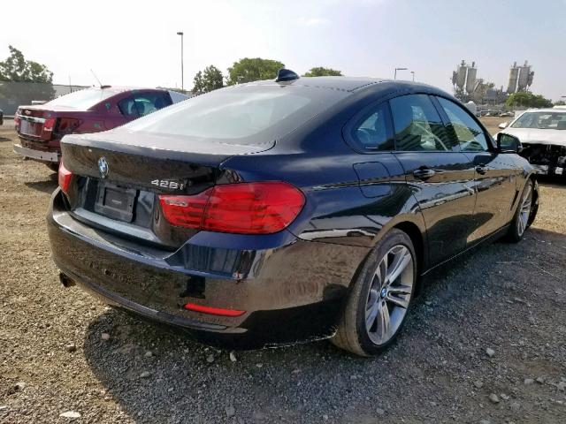 WBA4A9C51FD416597 - 2015 BMW 428 I BLACK photo 4