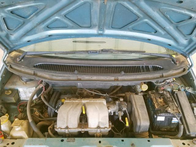 2B4FP25B1TR600688 - 1996 DODGE CARAVAN BLUE photo 7