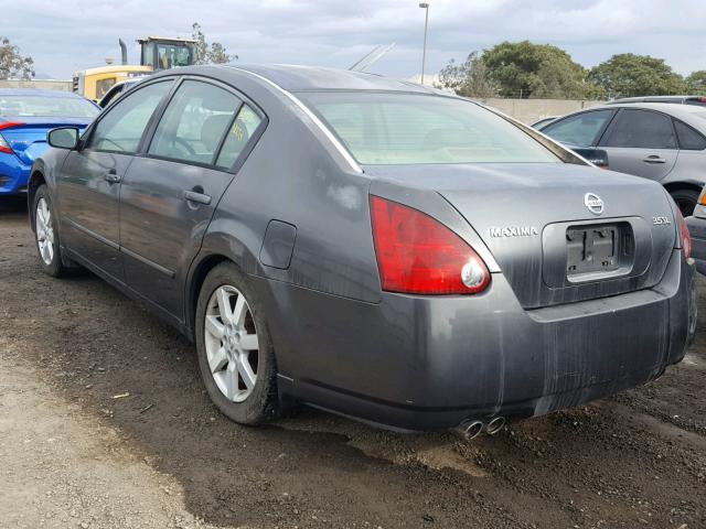 1N4BA41E45C817779 - 2005 NISSAN MAXIMA SE GRAY photo 3