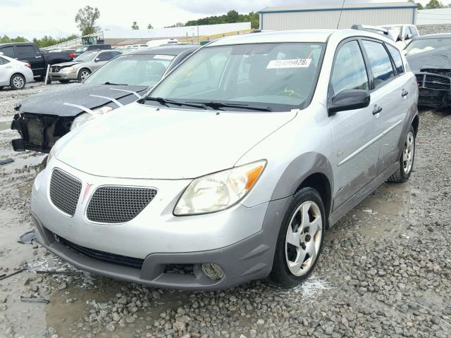 5Y2SL65846Z444097 - 2006 PONTIAC VIBE SILVER photo 2