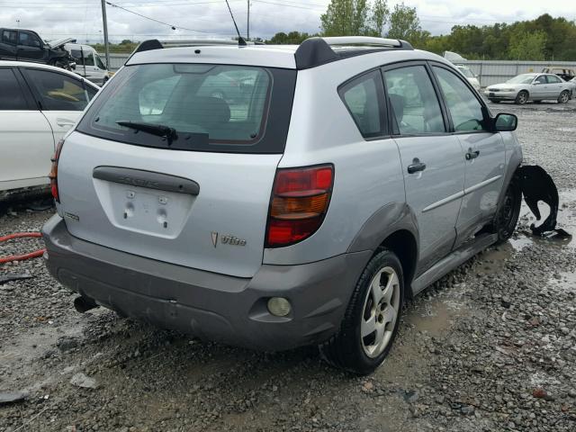 5Y2SL65846Z444097 - 2006 PONTIAC VIBE SILVER photo 4