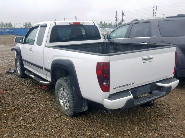 1GCJTDFE3C8127272 - 2012 CHEVROLET COLORADO L WHITE photo 3