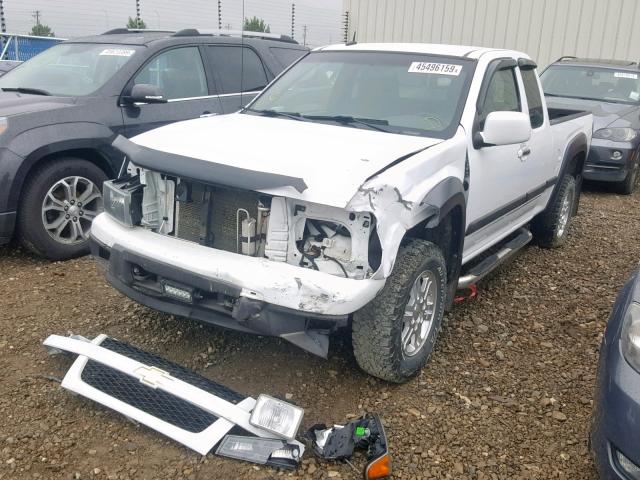 1GCJTDFE3C8127272 - 2012 CHEVROLET COLORADO L WHITE photo 9