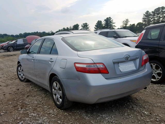 4T1BE46K57U185672 - 2007 TOYOTA CAMRY NEW SILVER photo 3