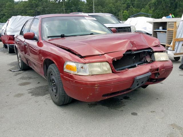 2FAFP74W53X150498 - 2003 FORD CROWN VICT BURGUNDY photo 1