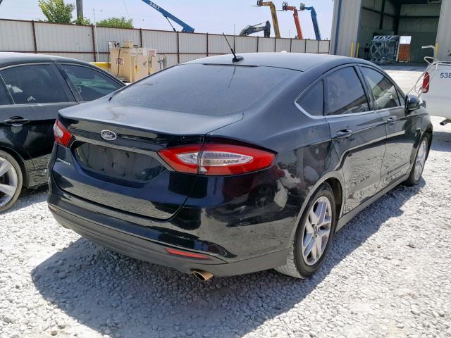 1FA6P0G72E5396537 - 2014 FORD FUSION S BLACK photo 4