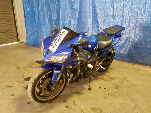 JYARN10Y22A000224 - 2002 YAMAHA YZFR1 BLUE photo 2