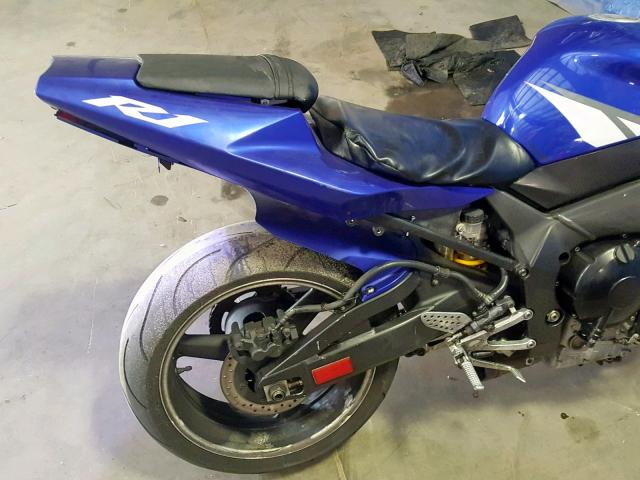 JYARN10Y22A000224 - 2002 YAMAHA YZFR1 BLUE photo 6