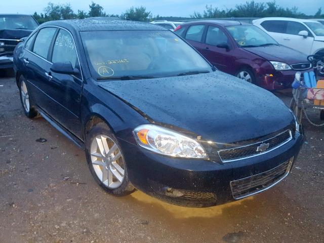 2G1WC5E36D1223163 - 2013 CHEVROLET IMPALA LTZ BLACK photo 1