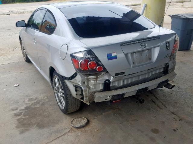 JTKDE167990287857 - 2009 TOYOTA SCION TC ვერცხლისფერი ფოტო 3