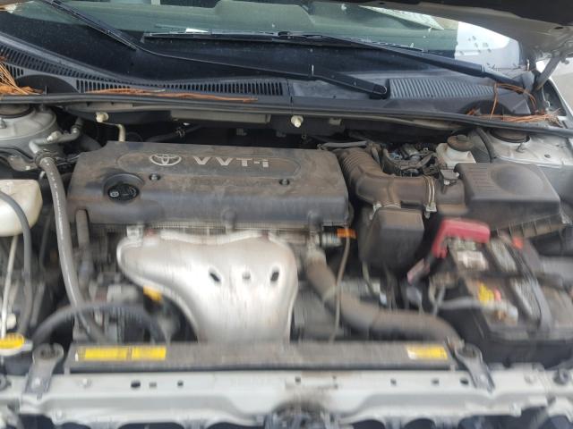JTKDE167990287857 - 2009 TOYOTA SCION TC ვერცხლისფერი ფოტო 7