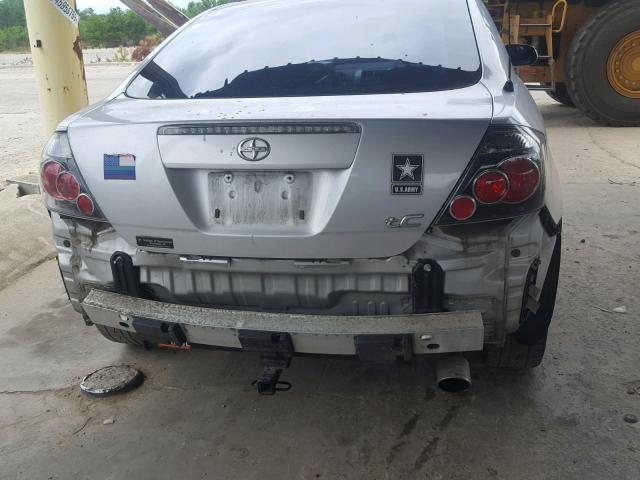 JTKDE167990287857 - 2009 TOYOTA SCION TC ვერცხლისფერი ფოტო 9