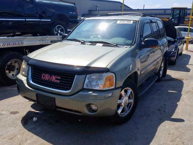 1GKDS13S032360638 - 2003 GMC ENVOY GREEN photo 2