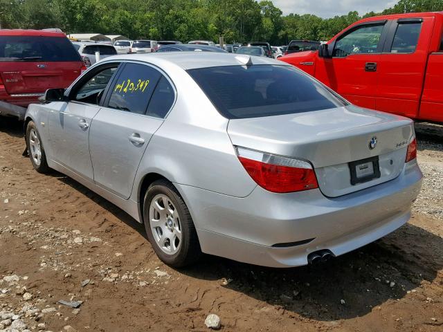 WBANA53534B175437 - 2004 BMW 525 I SILVER photo 3