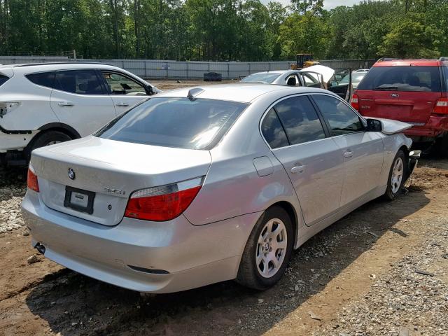 WBANA53534B175437 - 2004 BMW 525 I SILVER photo 4