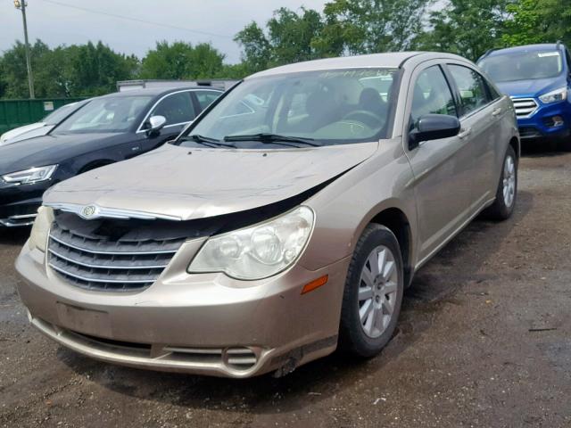 1C3LC46J08N182412 - 2008 CHRYSLER SEBRING LX GOLD photo 2