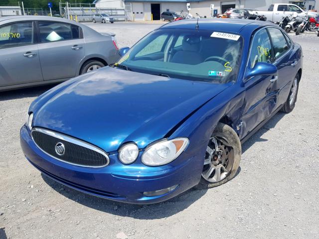 2G4WC532651269817 - 2005 BUICK LACROSSE C BLUE photo 2