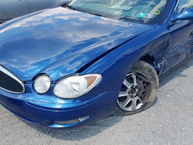 2G4WC532651269817 - 2005 BUICK LACROSSE C BLUE photo 9