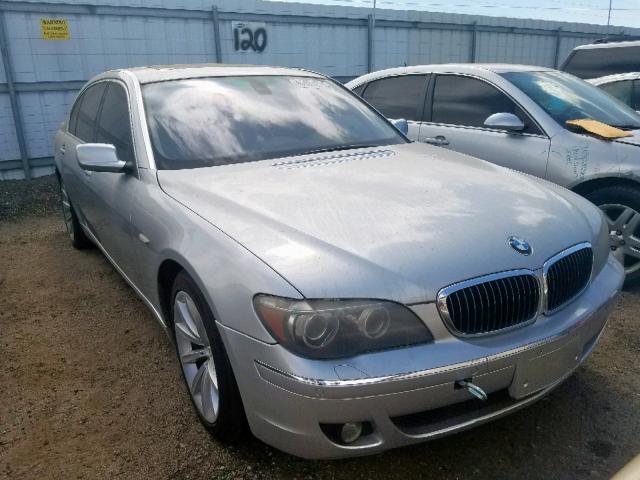 WBAHN83597DT73743 - 2007 BMW 750 SILVER photo 1