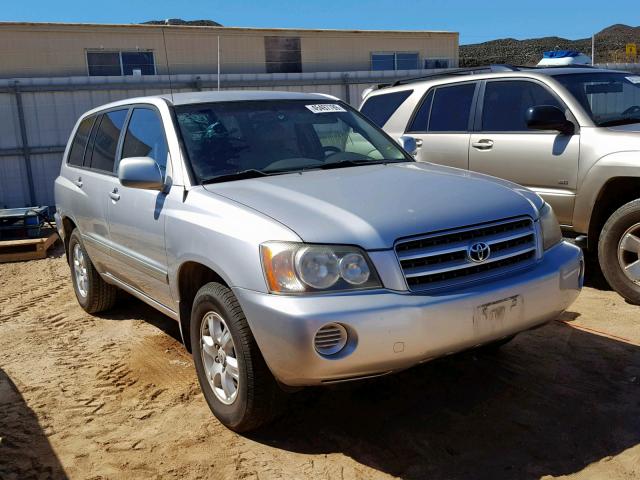 JTEGF21A220062482 - 2002 TOYOTA HIGHLANDER SILVER photo 1