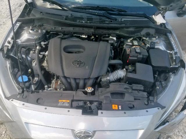 3MYDLBZV8GY137224 - 2016 TOYOTA SCION IA SILVER photo 7