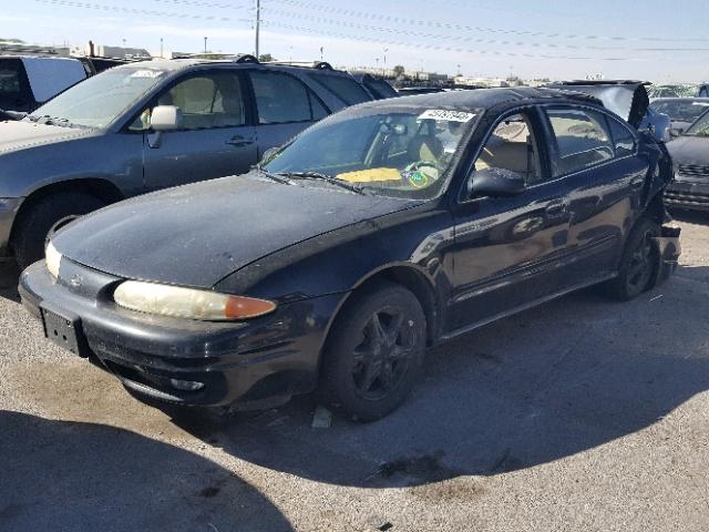 1G3NF52E0YC339376 - 2000 OLDSMOBILE ALERO GLS BLACK photo 2