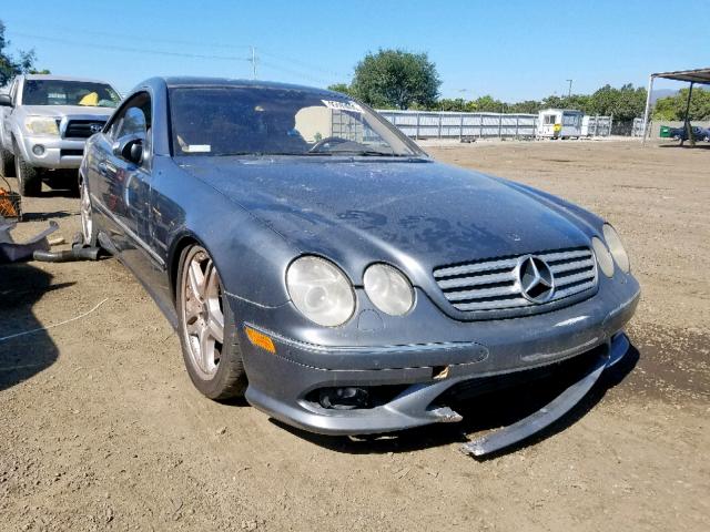 WDBPJ74J46A046858 - 2006 MERCEDES-BENZ CL 55 AMG GRAY photo 1