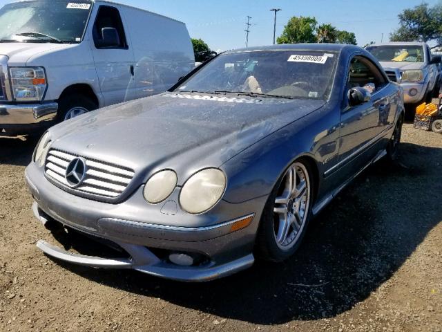 WDBPJ74J46A046858 - 2006 MERCEDES-BENZ CL 55 AMG GRAY photo 2