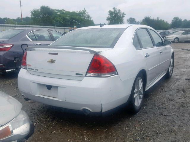 2G1WC5E32C1229864 - 2012 CHEVROLET IMPALA LTZ WHITE photo 4