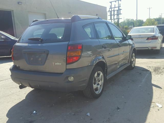 5Y2SL65876Z426189 - 2006 PONTIAC VIBE GRAY photo 4