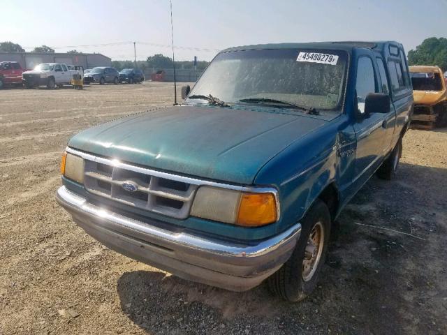 1FTCR14X2RPC60677 - 1994 FORD RANGER SUP GREEN photo 2