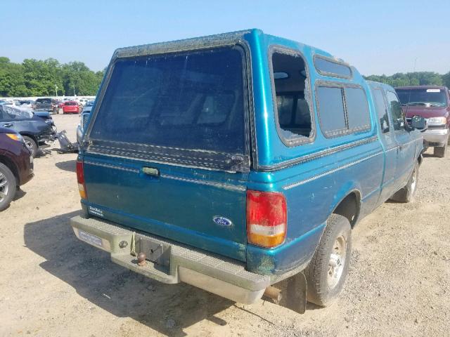 1FTCR14X2RPC60677 - 1994 FORD RANGER SUP GREEN photo 4